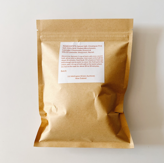 紐西蘭 The Raw By Jess - 舒緩放鬆泡泡浴鹽