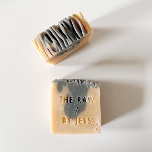 紐西蘭 The Raw By Jess - 喜馬拉雅山粉紅鹽與檸檬手工皂