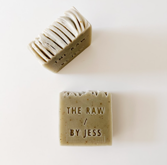 紐西蘭 The Raw By Jess - 抹茶與迷迭香手工皂